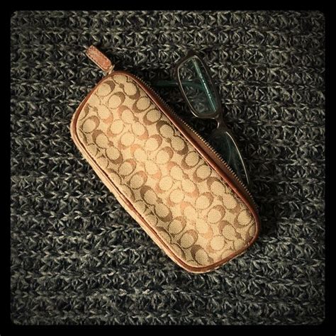 coach soft eyeglass case